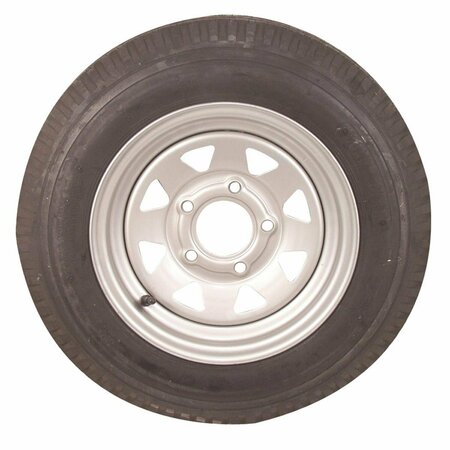 AMERICANA TIRE & WHEEL 30818 5.30 x 12 in. Bias Tire - Painted Silver 3000.1975